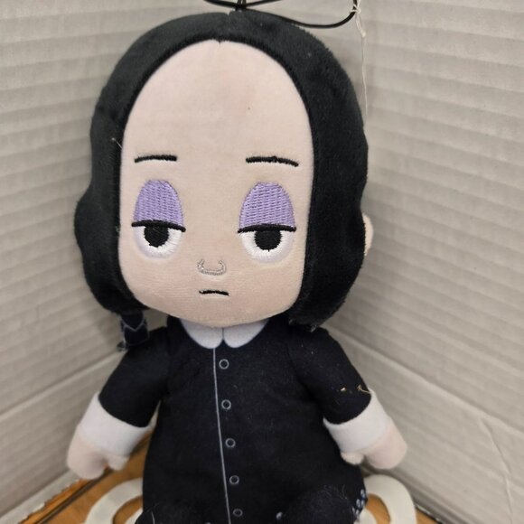 Plush Wednesday Adams Family Doll - Picture 1 of 2